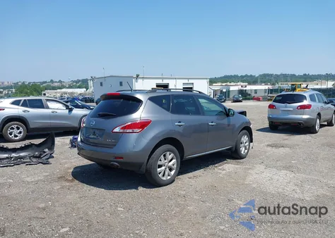 2014 Nissan Murano Sv from USA, damaged, VIN JN8AZ1MW6EW524311